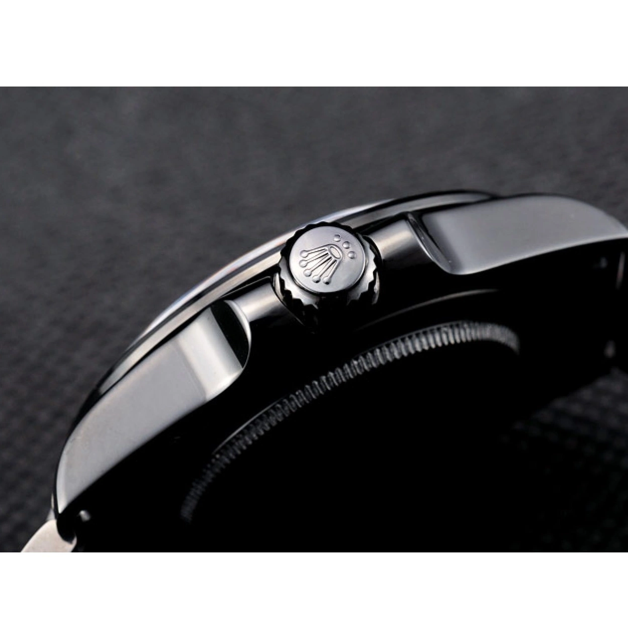 Aaa replica watch Black Black Dial Explorer Rolex Bezel Watch Ceramic 0617